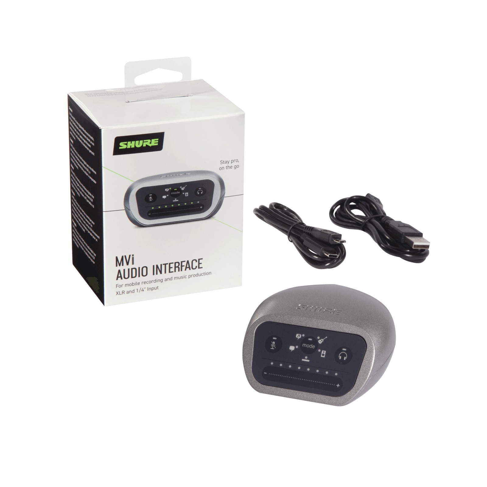 Shure MVI-LTG - Przenośny, cyfrowy interfejs audio_WYCOFANE