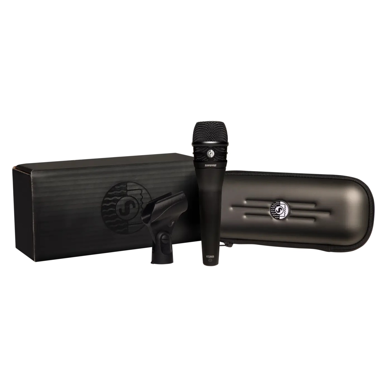 Shure KSM8/B - Mikrofon wokalowy, dynamiczny, 2-membranowy, charakterystyka kardioidalna, kolor czarny