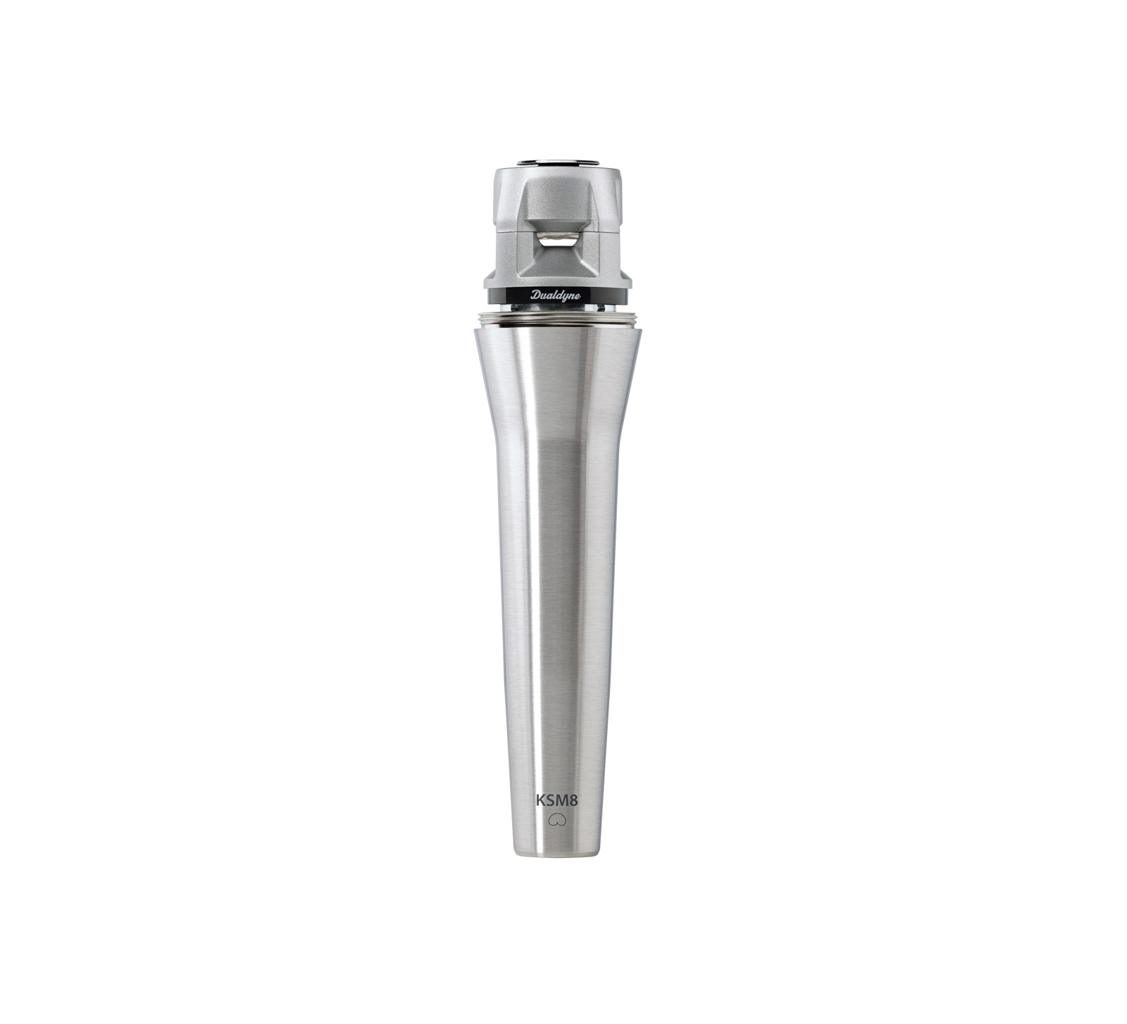 Shure KSM8/N - Mikrofon wokalowy, dynamiczny, 2-membranowy, charakterystyka kardioidalna, kolor niklowy