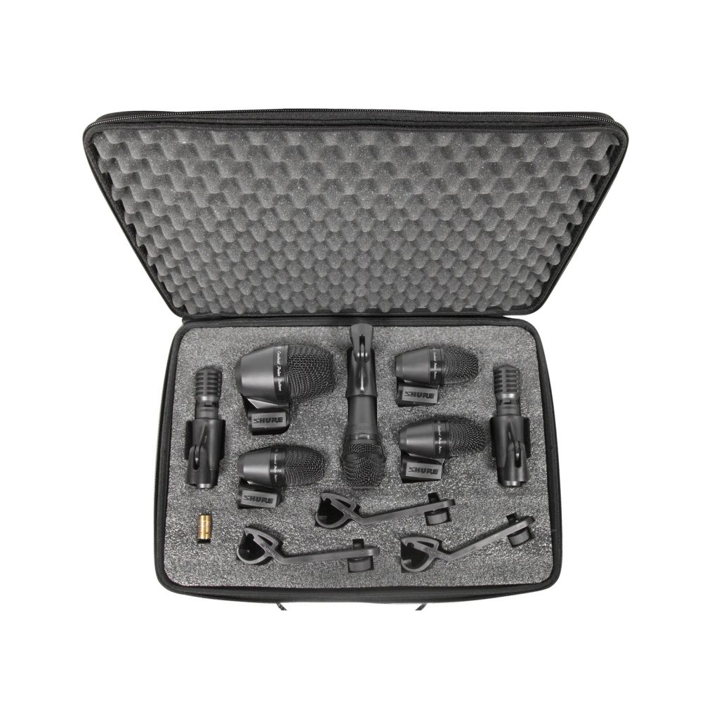 PGA DRUMKIT7 - zestaw mikrofonów do perkusji Shure - PGA52, 57, 56(x3), 81(x2)
