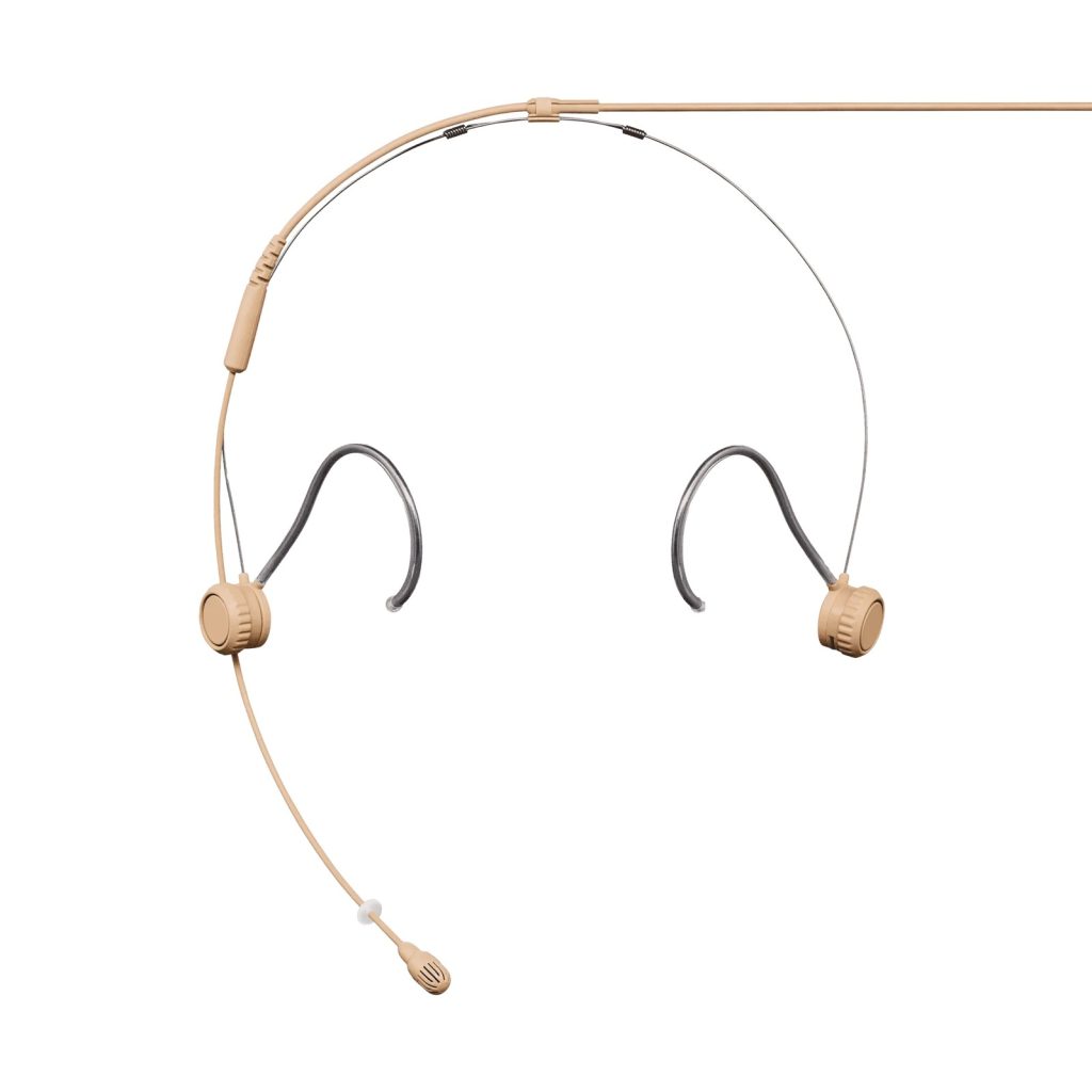 Shure TH53T/O-MTQG - Mikrofon nagłowny, dookólny, kabel 1,6 mm ze złączem MTQG – kolor cielisty