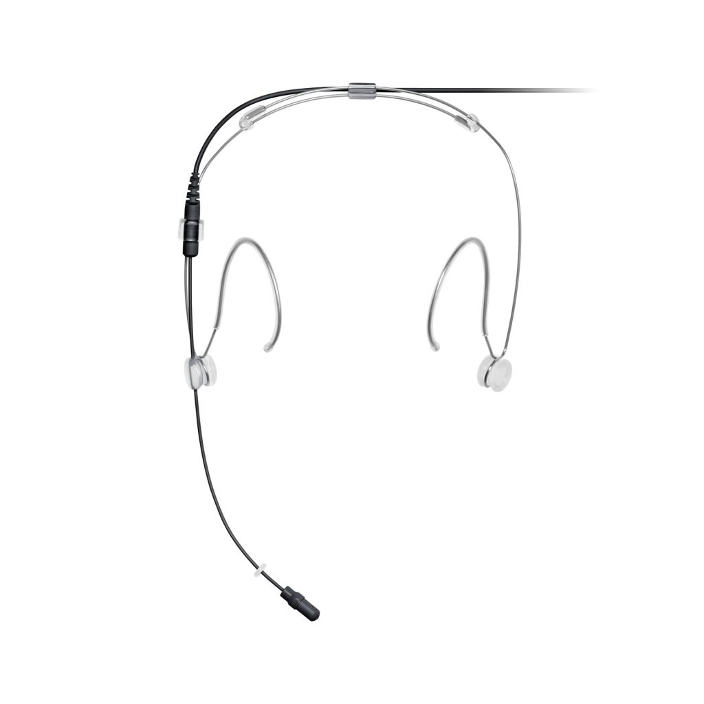 Shure DH5B/O-MTQG - Mikrofon nagłowny Duraplex, dookólny, złącze MTQG, kolor czarny