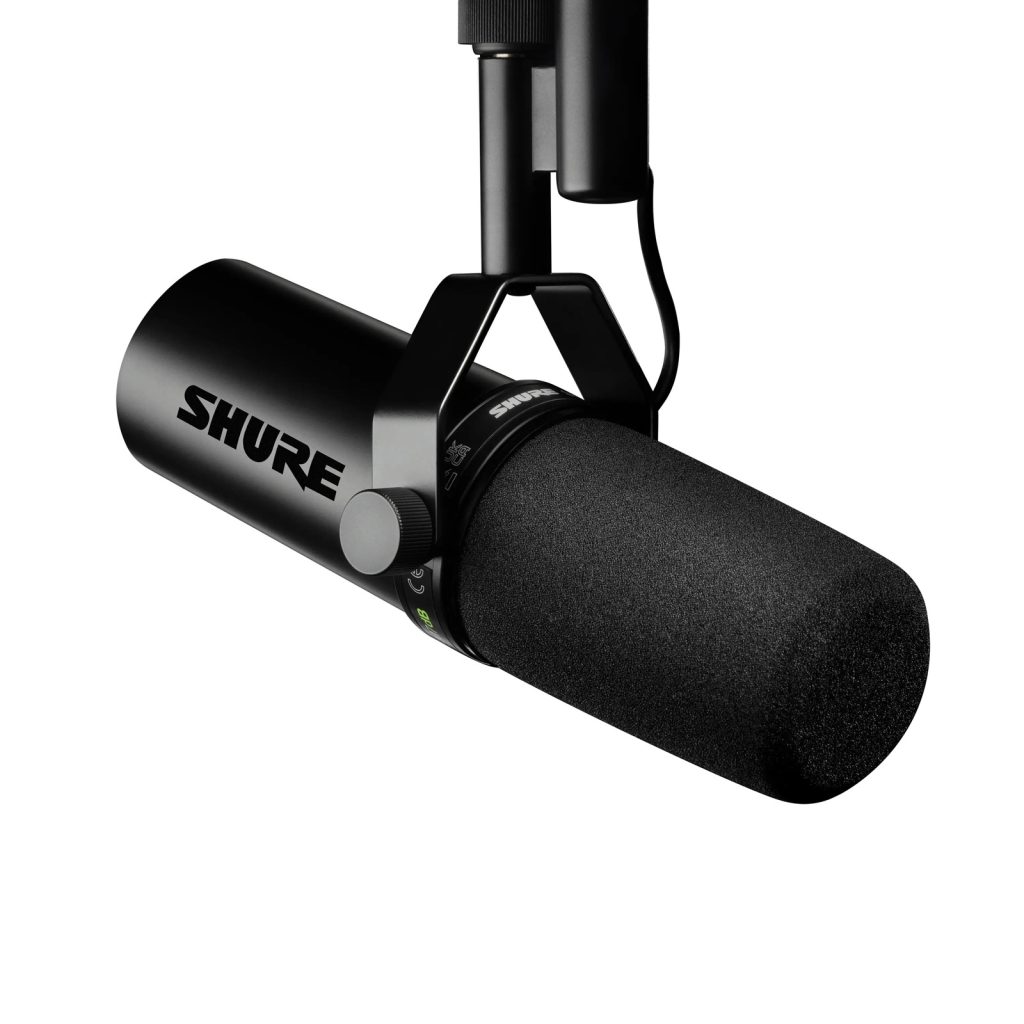 Shure SM7DB - Mikrofon dynamiczny z wbudowanym przedwzmacniaczem, kardioidalny, lektorski, radiowy