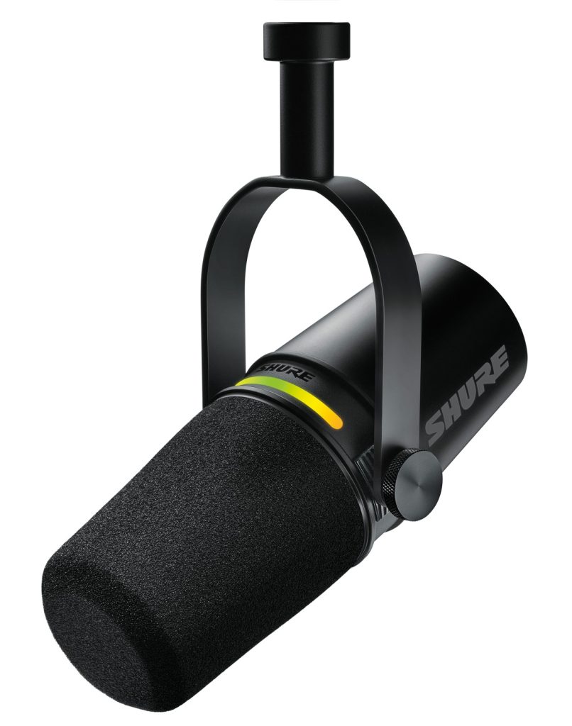 Shure MV7+-K - Mikrofon lektorski/wokalny ze złączem XLR/USB-C Czarny