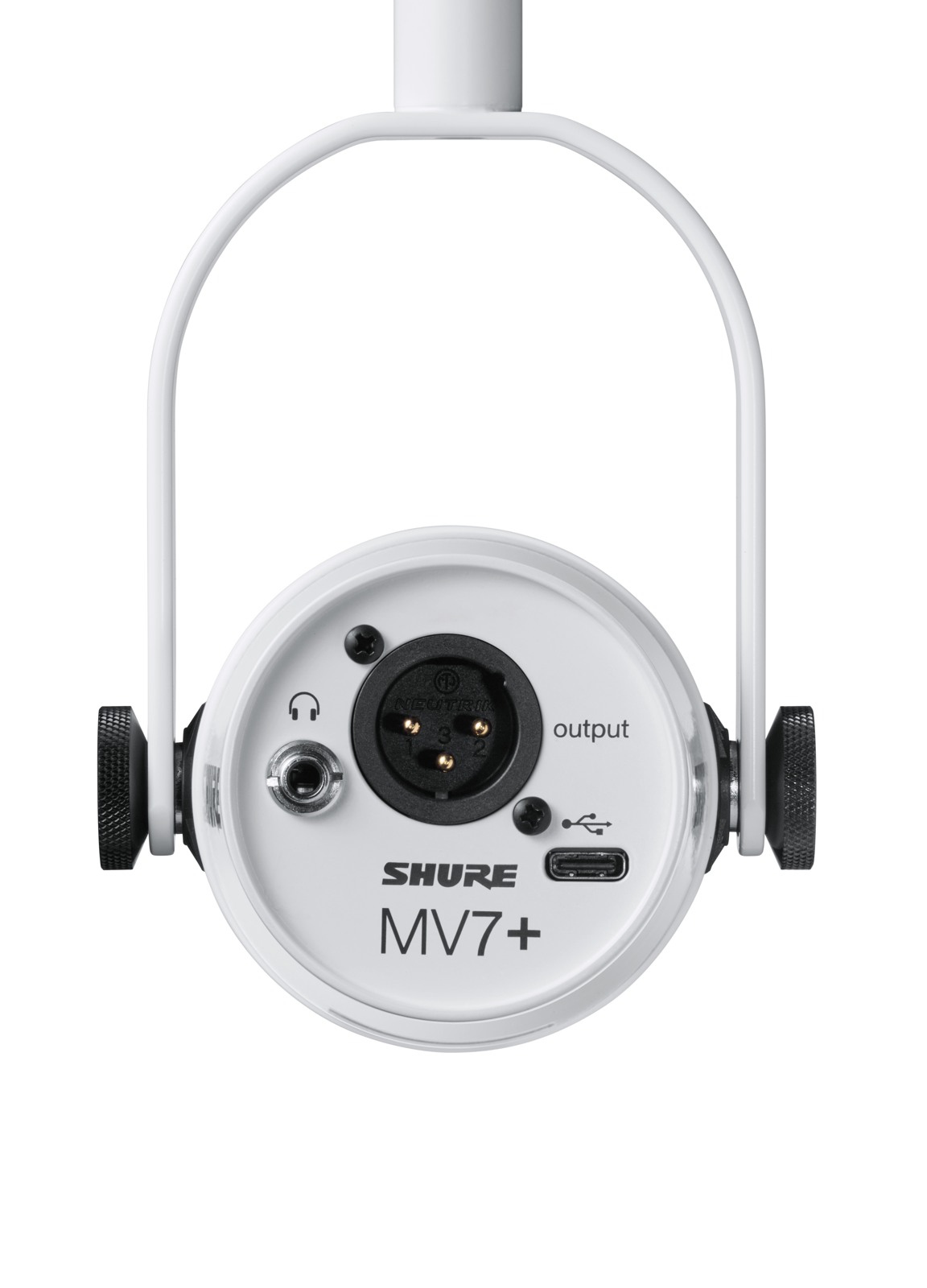 Shure MV7+-W - Mikrofon lektorski/wokalny ze złączem XLR/USB-C Biały