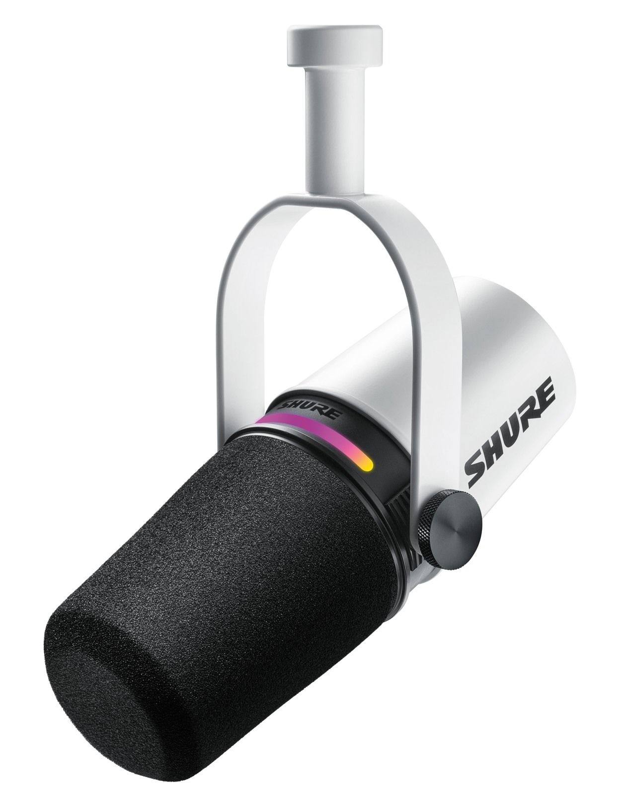 Shure MV7+-W - Mikrofon lektorski/wokalny ze złączem XLR/USB-C Biały