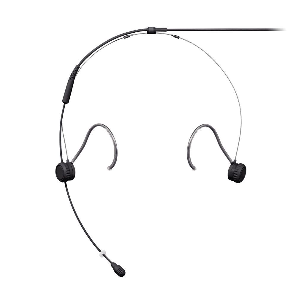 Shure TH53B/O-MTQG - Mikrofon nagłowny, dookólny, kabel 1,6 mm ze złączem MTQG – kolor czarny