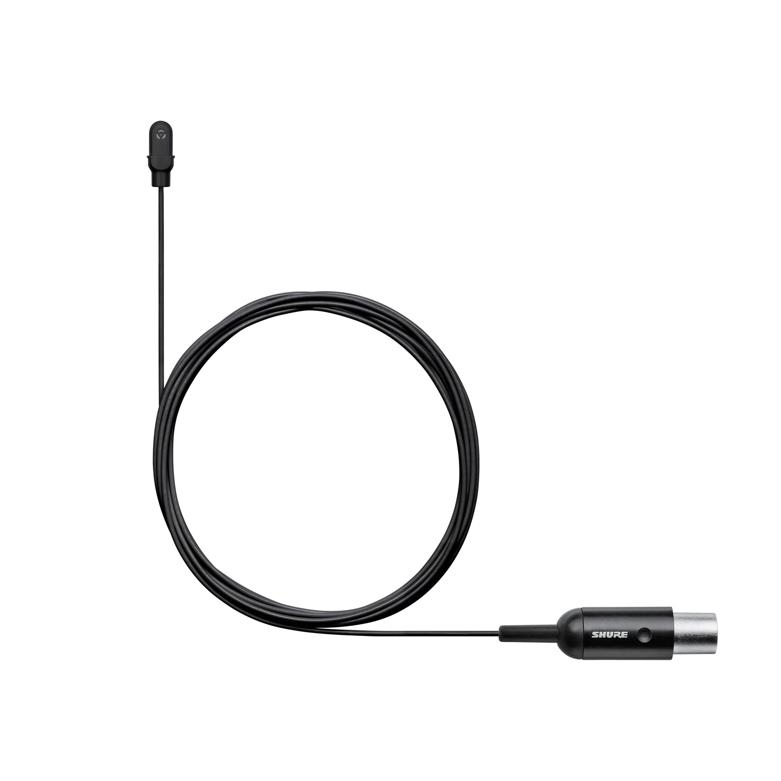 Shure DL4B/O-LM3-A - Mikrofon przypinany Duraplex, dookólny, złącze LEMO, kolor czarny