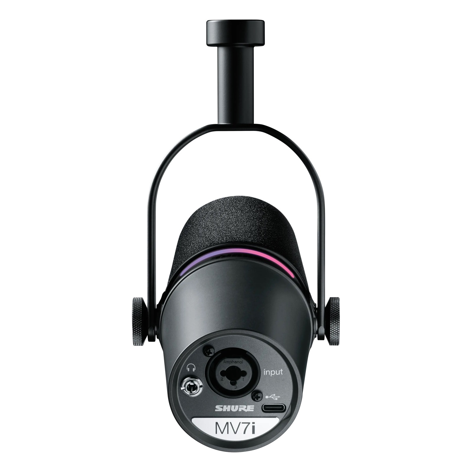 Shure MV7i - Mikrofon lektorski/wokalny z wbudowanym interfejsem audio