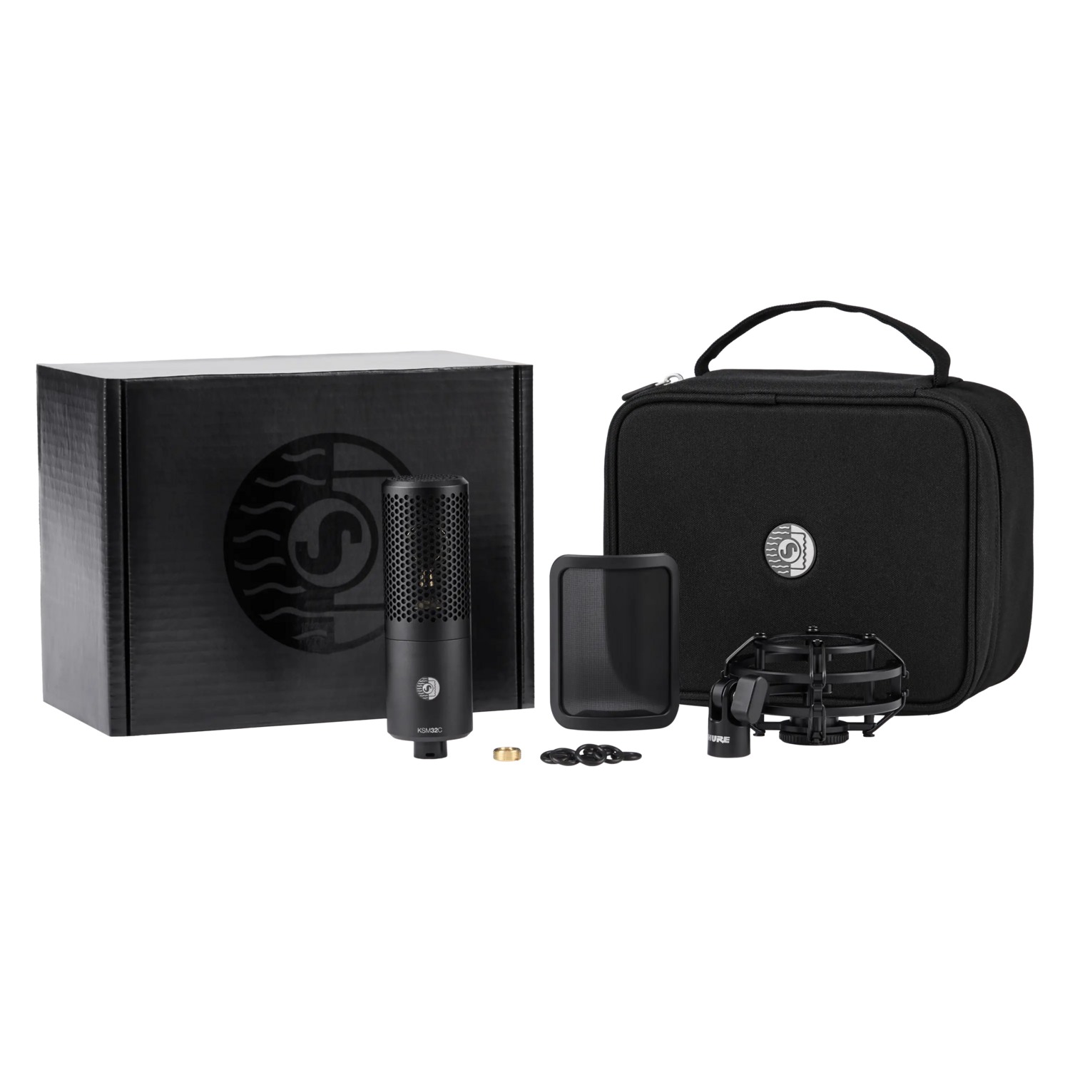 Shure KSM32C/SM - Mikrofon pojemnościowy, zestaw studyjny