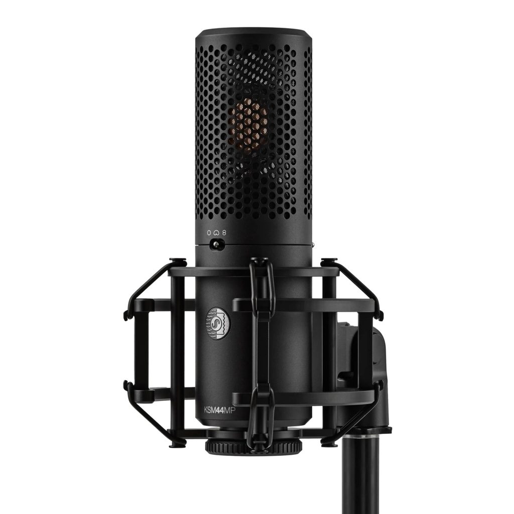 Shure KSM44MP - Mikrofon pojemnościowy wielokierunkowy, zestaw studyjny