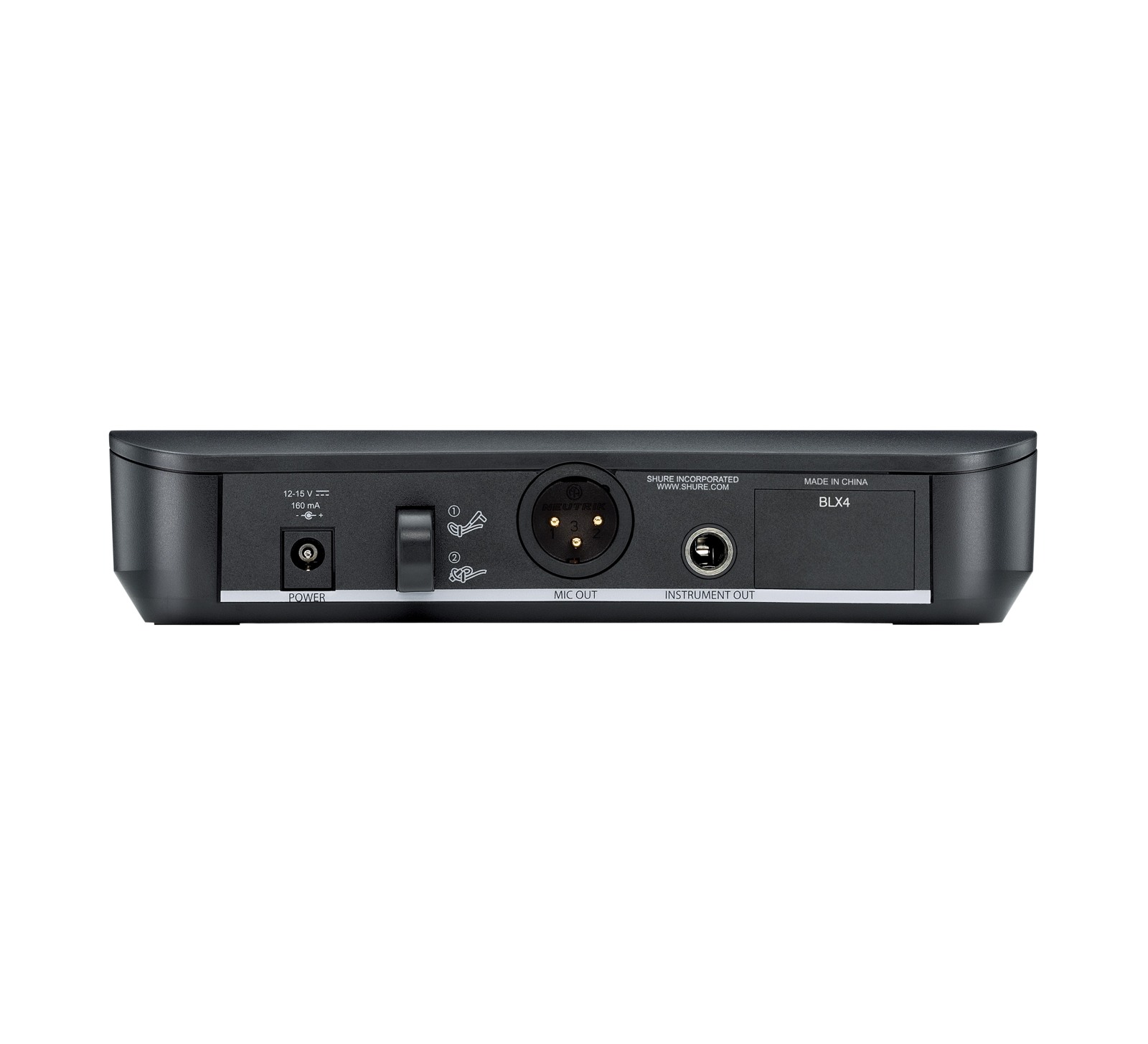 Shure BLX14E-H8E - System bezprzewodowy z kablem gitarowym (518-542 MHz)