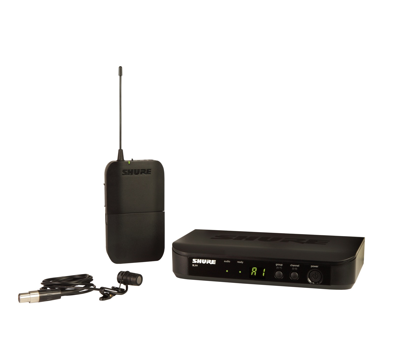 Shure BLX14E/W85-H8E - System bezprzewodowy z mikrofonem WL185 (518-542 MHz)