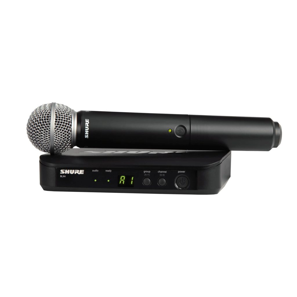 Shure BLX24E/SM58-Q25 - System bezprzewodowy z mikrofonem SM58 (742-766 MHz)