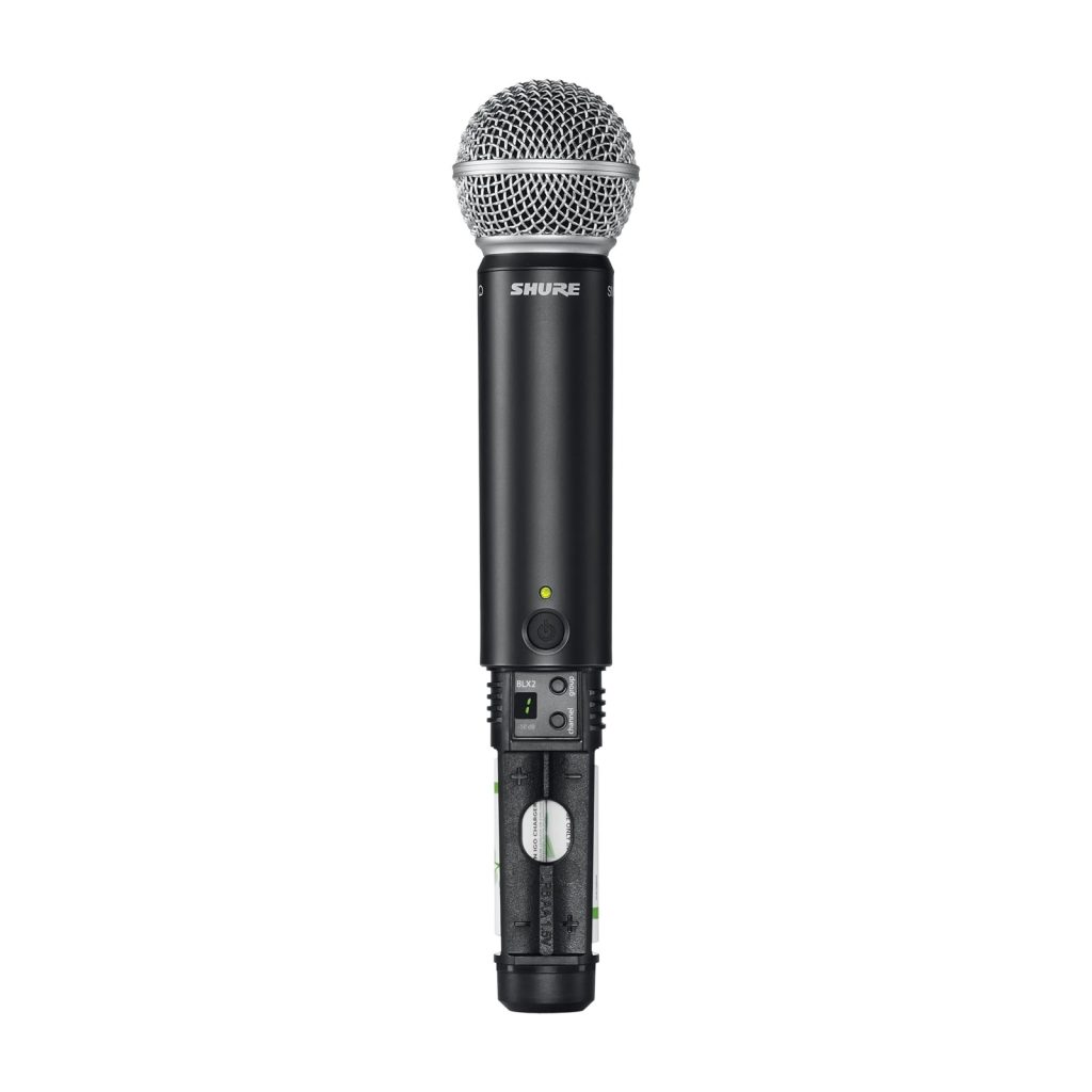 Shure BLX24E/SM58-Q25 - System bezprzewodowy z mikrofonem SM58 (742-766 MHz)