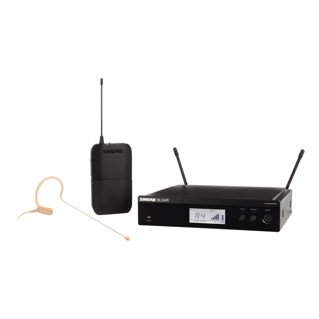 Shure BLX14RE/MX53-M17 - System bezprzewodowy z mikrofonem MX153 (662-686 MHz)