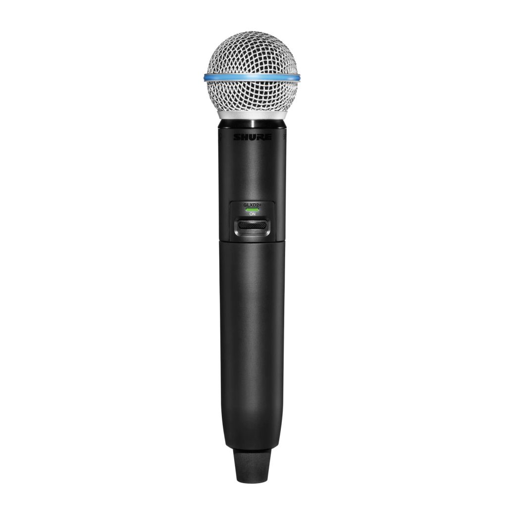 Shure GLXD24R+E/B58-Z4 - Cyfrowy system bezprzewodowy DUAL BAND z nadajnikiem doręcznym Beta58A (wersja...