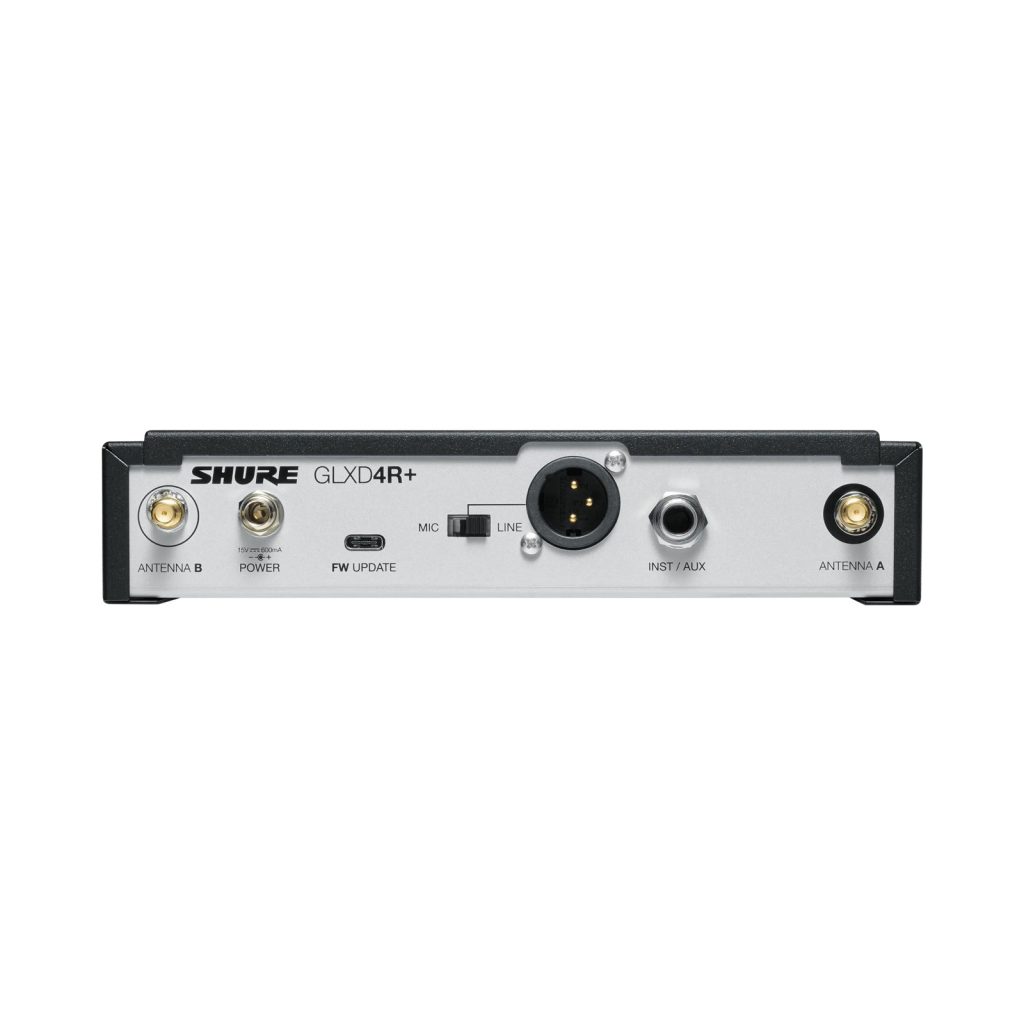 Shure GLXD24R+E/B58-Z4 - Cyfrowy system bezprzewodowy DUAL BAND z nadajnikiem doręcznym Beta58A (wersja...