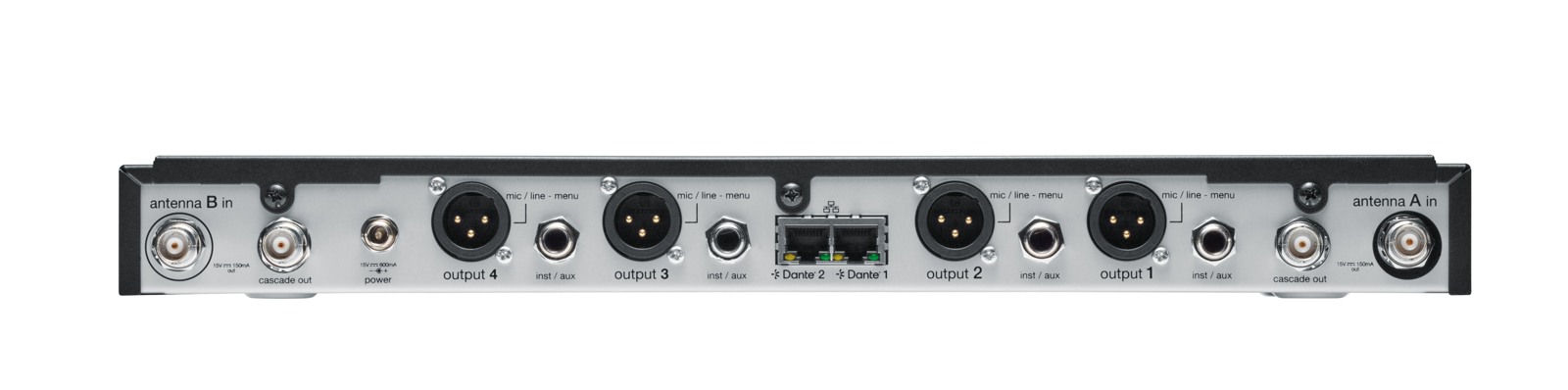 Shure SLXD4QDAN+E=-K55 - Odbiornik poczwórny cyfrowy (606-694 MHz)