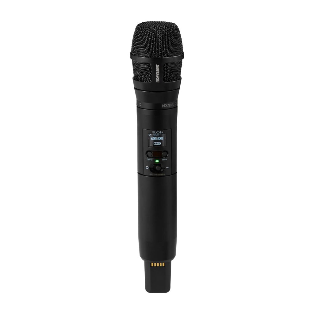 Shure SLXD2+/N8C=-G65 - Nadajnik "do ręki" z kapsułą N8/C (470-606 MHz)