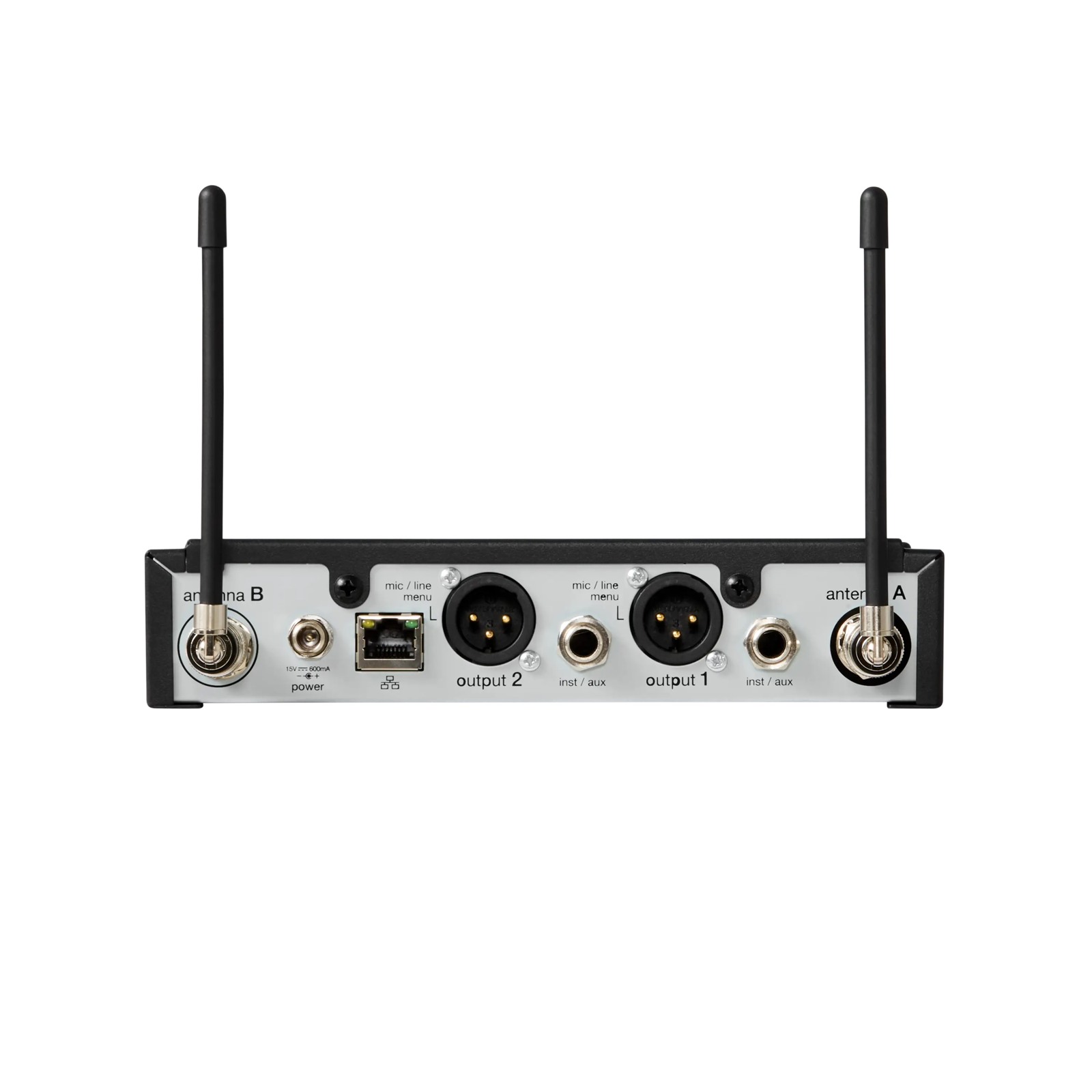 Shure SLXD4D+E=-G65 - Odbiornik podwójny cyfrowy (470-606 MHz)