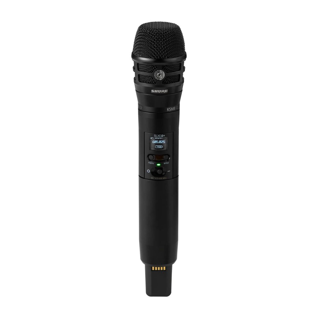 Shure SLXD2+/K8B=-G65 -Nadajnik "do ręki" z kapsułą K8B (470-606 MHz)