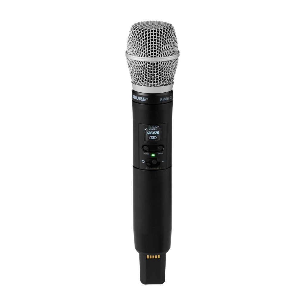 Shure SLXD2+/SM86=-G65 - Nadajnik "do ręki" z kapsułą SM86 (470-606 MHz)