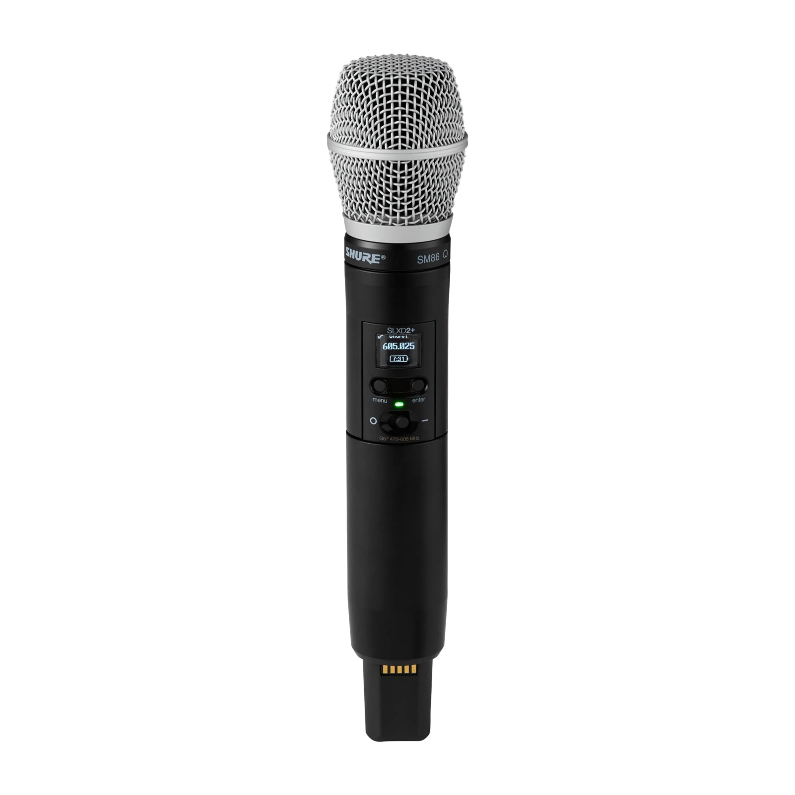 Shure SLXD2+/SM86=-G65 - Nadajnik "do ręki" z kapsułą SM86 (470-606 MHz)