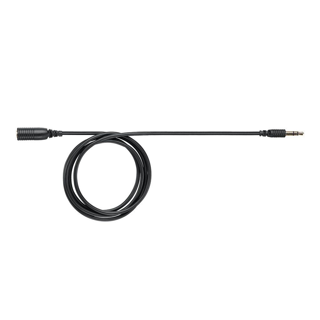 Shure EAC3GR - 3" kabel 1/8" TRS M/F GREY Przedłużacz słuchawek dousznych (91 cm)