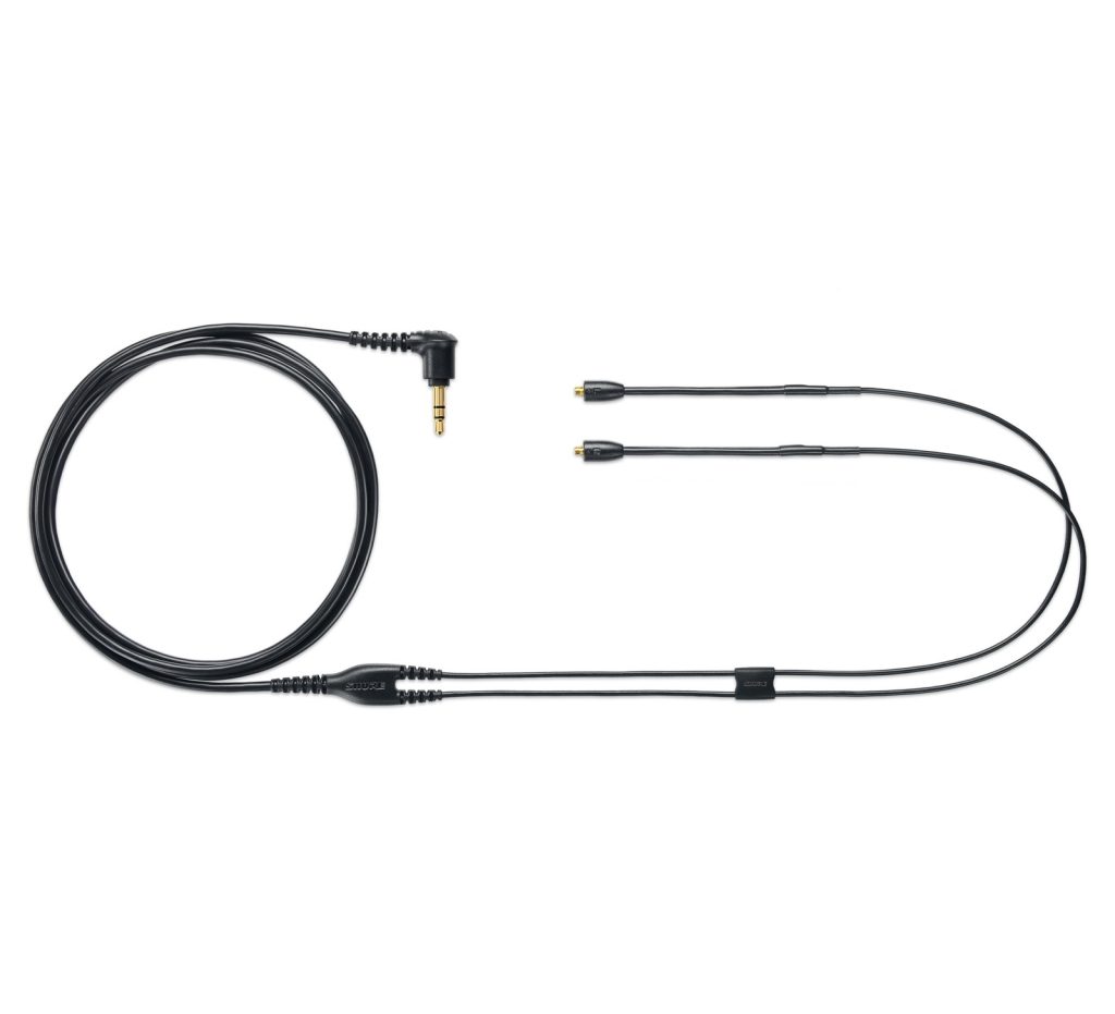 Shure EA64BK - 64" Kabel wymienny 1/8" TRS M/F czarny do Se215, SE315, SE425, SE535, SE846