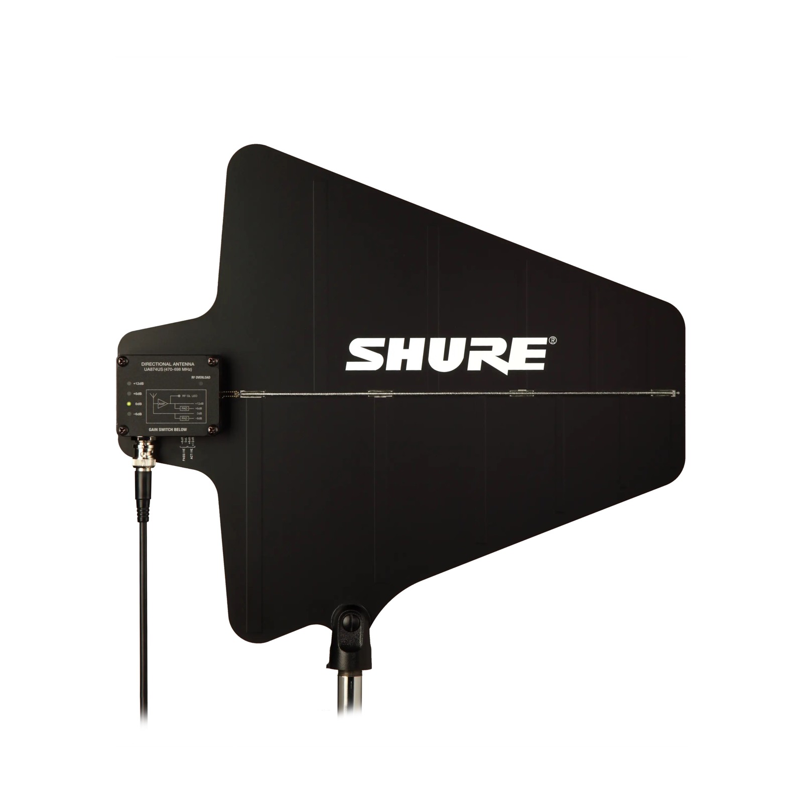 Shure UA874WB - Aktywna antena kierunkowa (470-900 MHz)