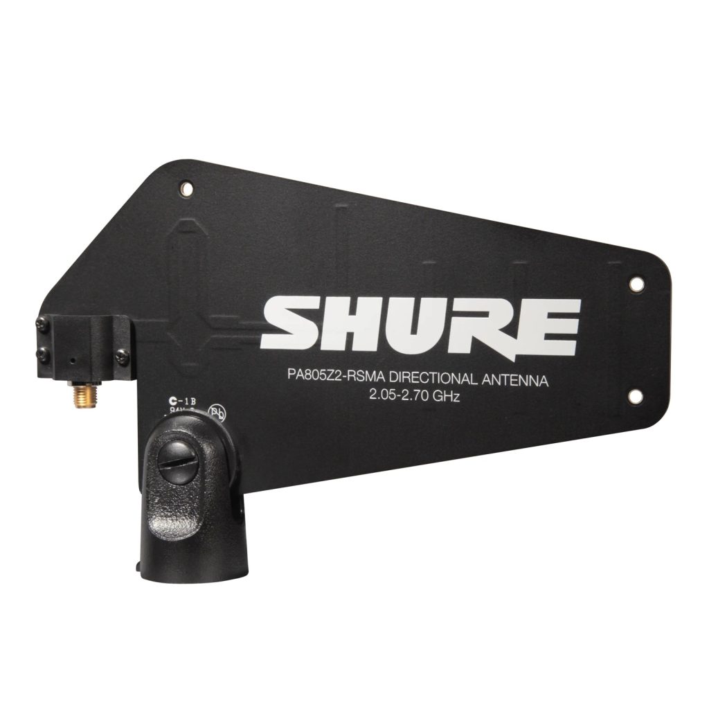 Shure PA805Z2-RSMA - Pasywna antena kierunkowa z kablem RSMA 3m, do systemów GLXD Advanced
