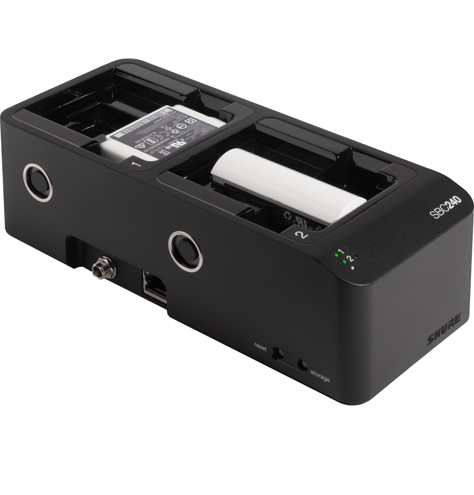 Shure SBC240 - Sieciowa ładowarka akumulatorów Li-Ion SB910 do nadajników ADX1 i SB920 do ADX2/ADX2FD. ...