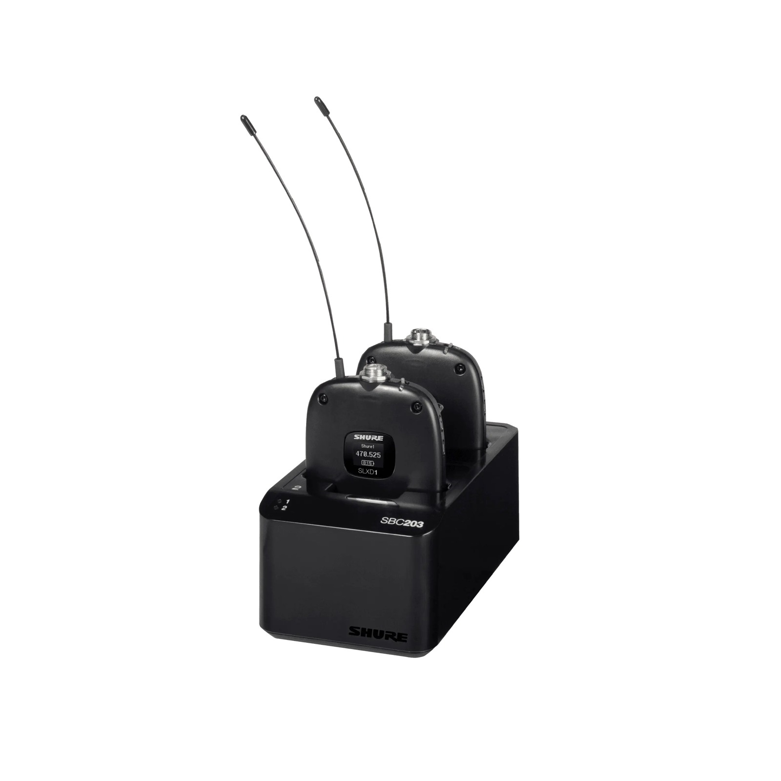 Shure SBC203-E - Podwójna ładowarka do akumulatorów SB903 /nadajników SLXD1, SLXD2