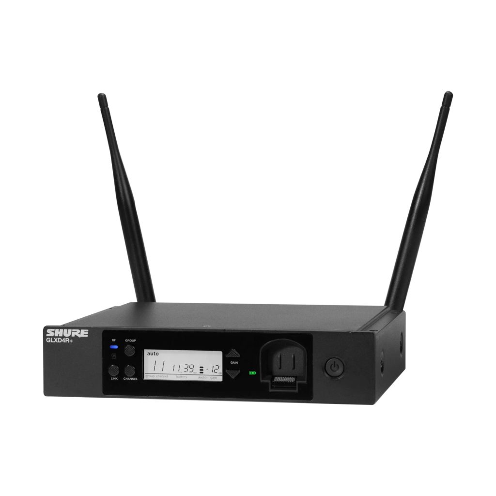 Shure GLXD4R+E - Cyfrowy odbiornik bezprzewodowy DUAL BAND (wersja do racka)