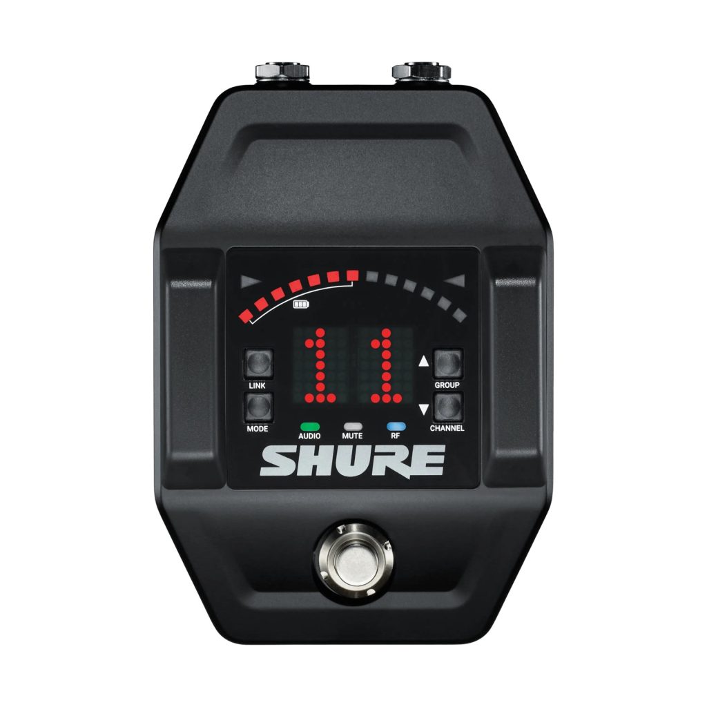 Shure GLXD6+E-Z4 - Cyfrowy odbiornik bezprzewodowy DUAL BAND - podłogowa wersja dla gitarzystów