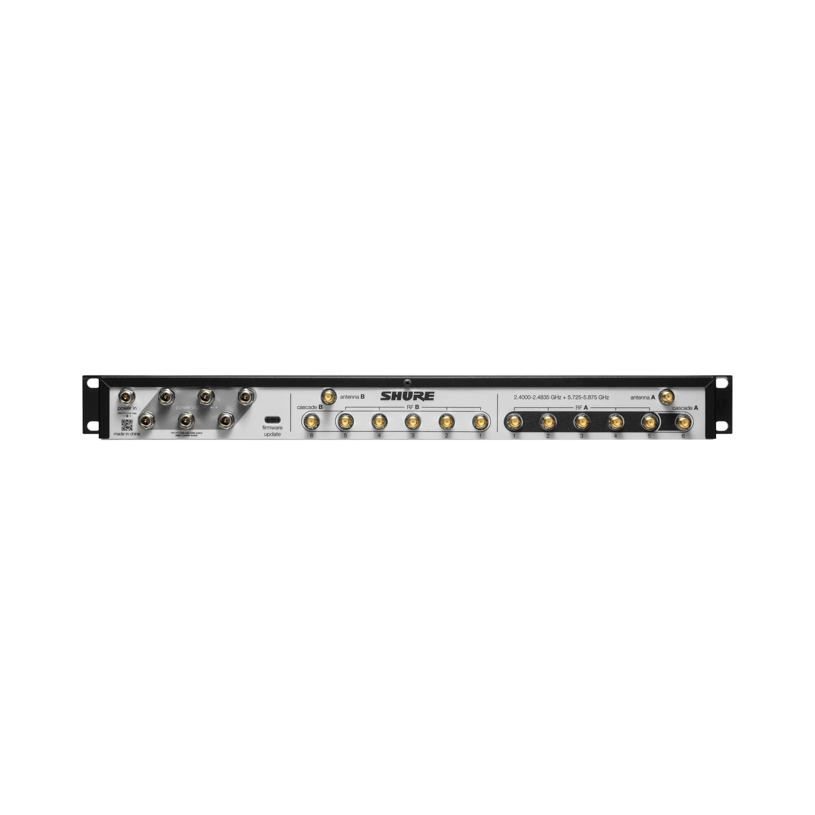 Shure GLXD+FMZ4/LC-E - Manager częstotliwości dla cyfrowych systemów bezprzewodowych DUAL BAND