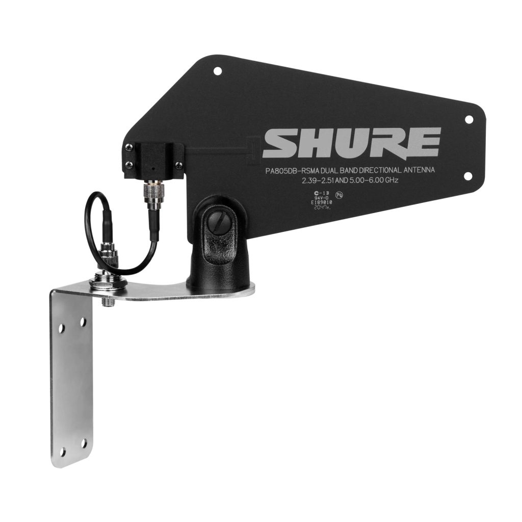 Shure PA805DB-RSMA - Pasywna antena kierunkowa z kablem RSMA 3m, do systemów GLXD Advanced