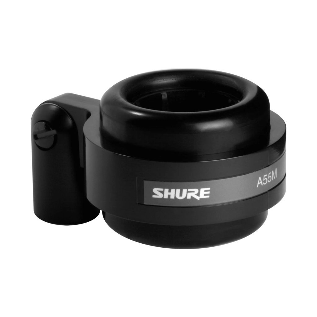 Shure A55M - Uchwyt przeciwwstrząsowy, obrotowy do SM57, SM58, SM86, Beta57A, Beta58A, Beta87A, Beta87C
