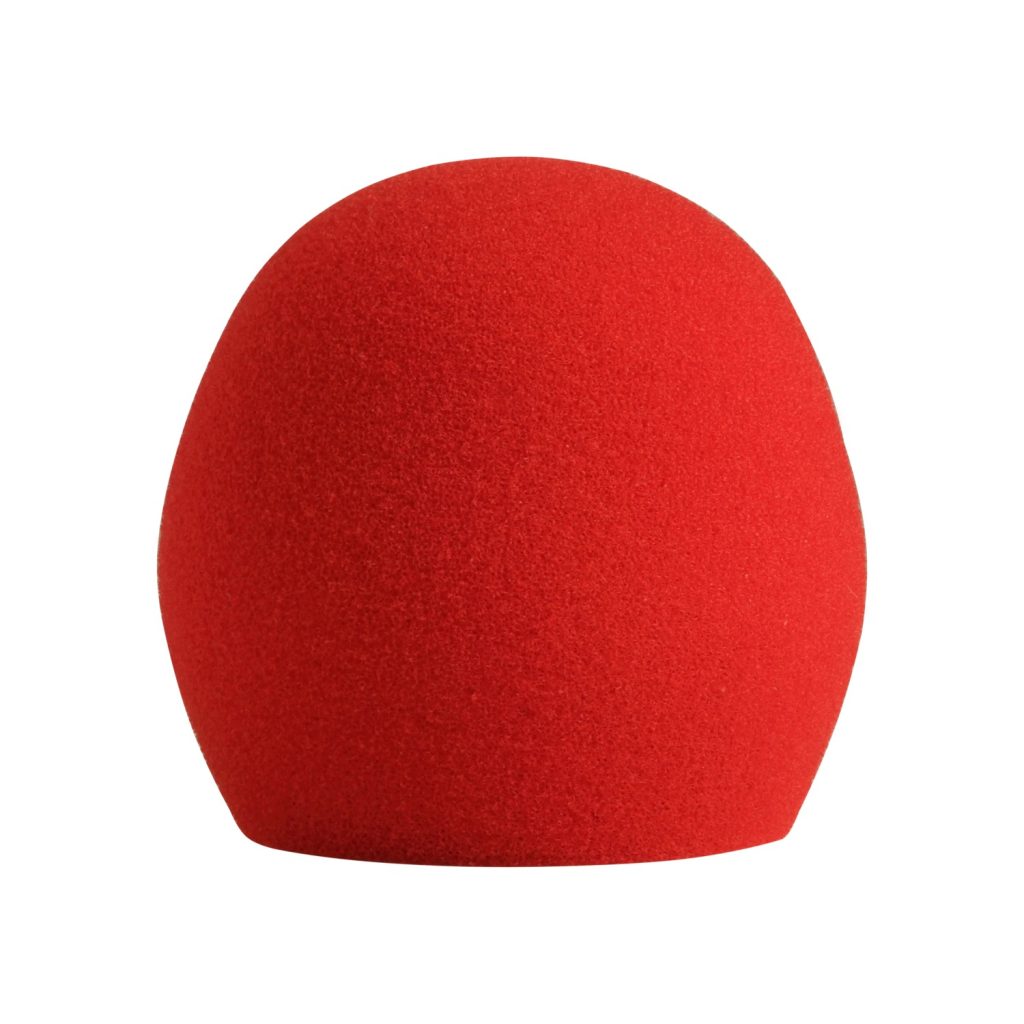 Shure A58WS-RED - Czerwona osłona przeciwwietrzn