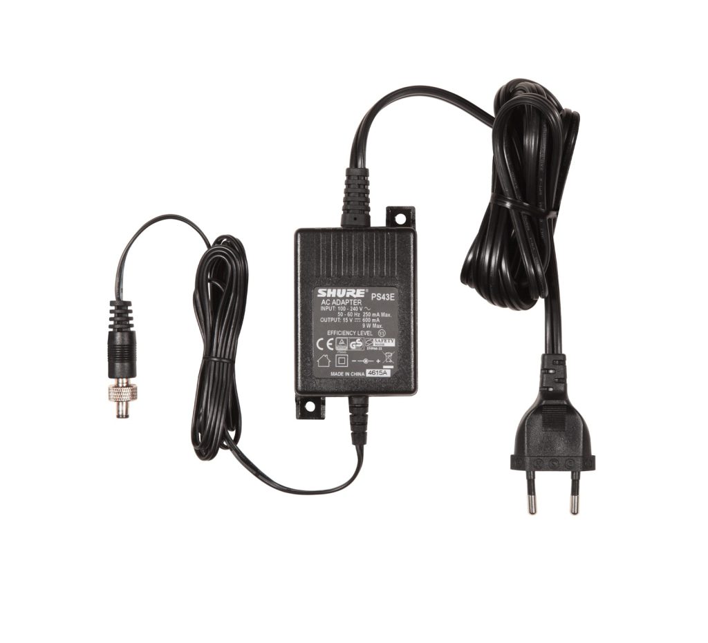 PS 43E - Zasilacz sieciowy Shure do systemów GLX-D, ULXD, PSM900, SLXD