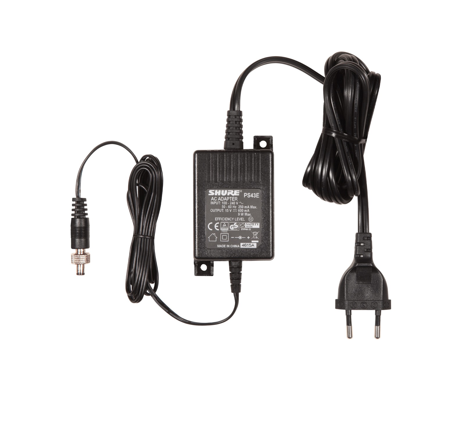 PS 43E - Zasilacz sieciowy Shure do systemów GLX-D, ULXD, PSM900, SLXD