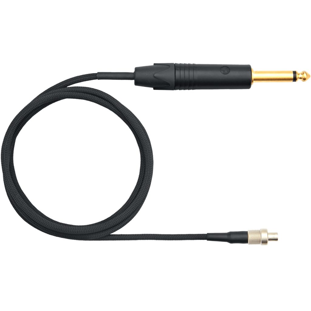 Shure WA 308 - kabel gitarowy do połączenia z nadajnikiem ADX1M, LEMO - JACK 6,3mm