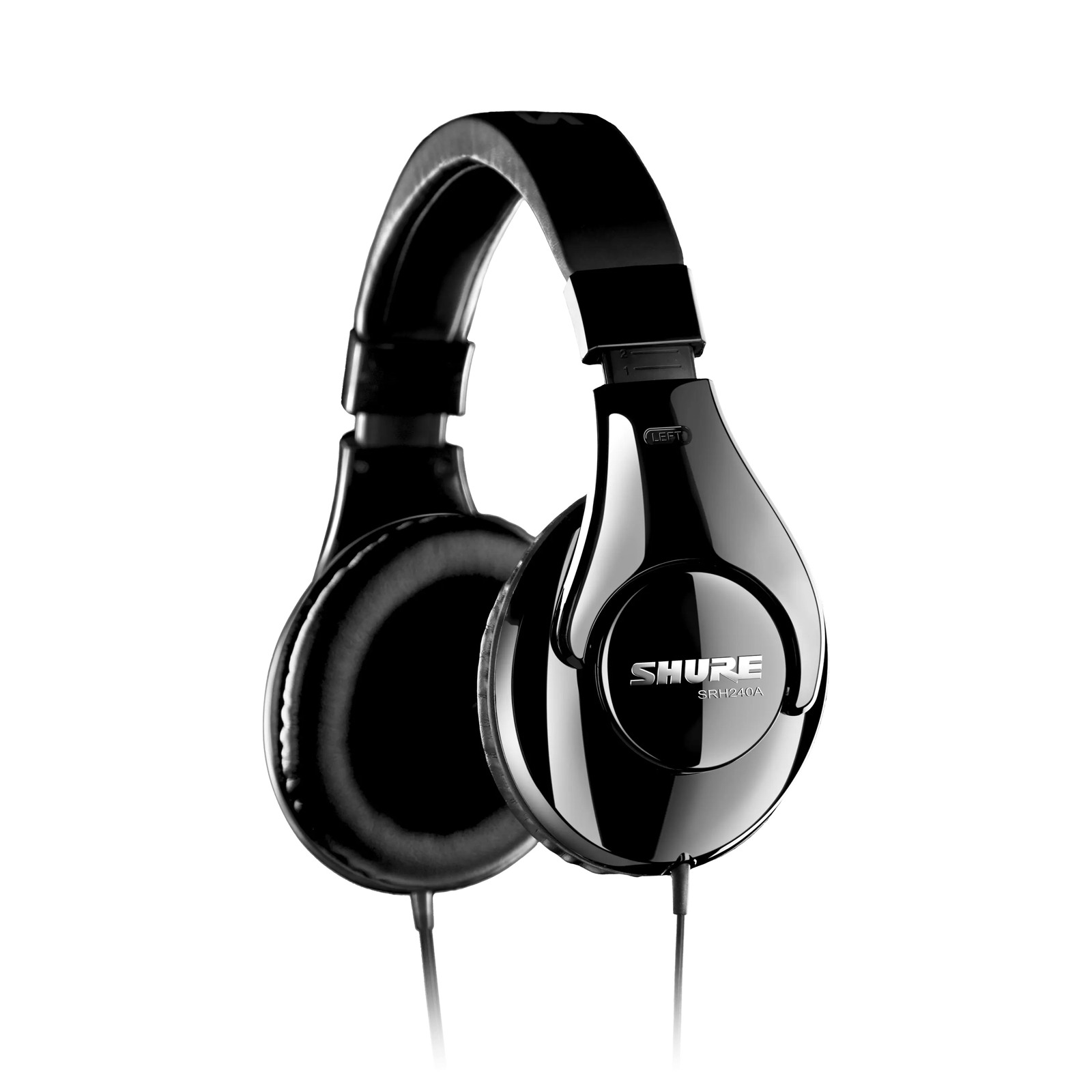 Shure SRH240A-BK-EFS - Słuchawki nauszne, do zastosowań monitorowych i ogólnych, home studio