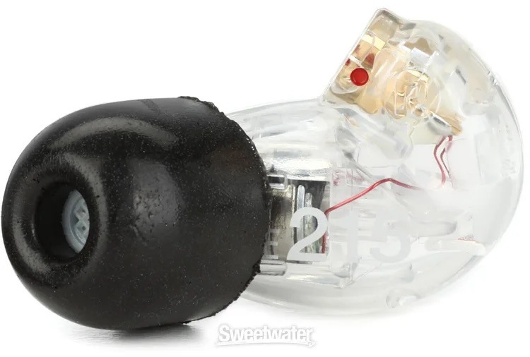 Shure SE215-CL-RIGHT - Pojedyńcza słuchawka od kpl. SE215-CL, prawa