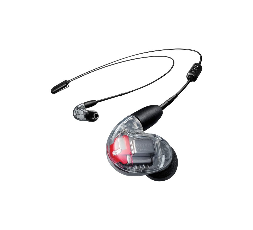 Shure SE846G2CL-EFS - Słuchawki douszne, cztery przetworniki, odłączany kabel, przezroczyste