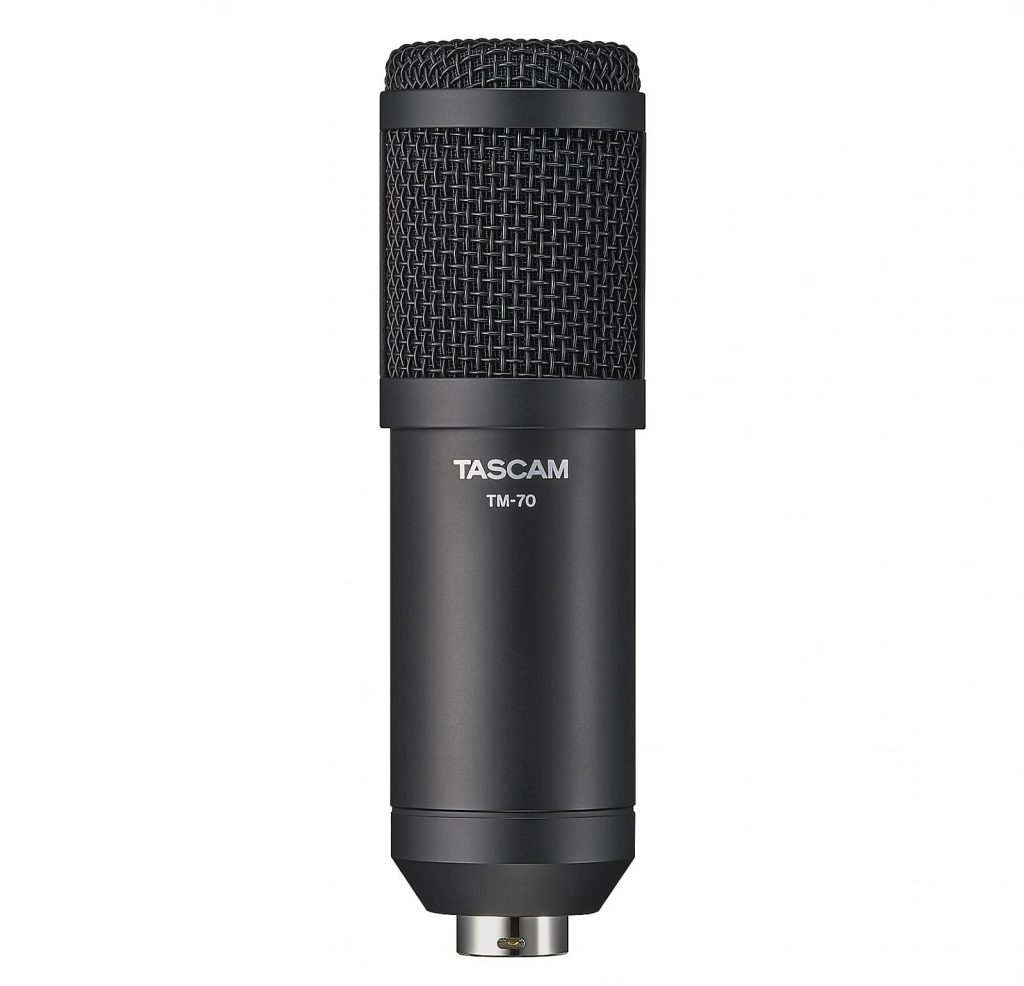 Tascam TM-70 - mikrofon dynamiczny do Podcastów i zbierania wiadomości