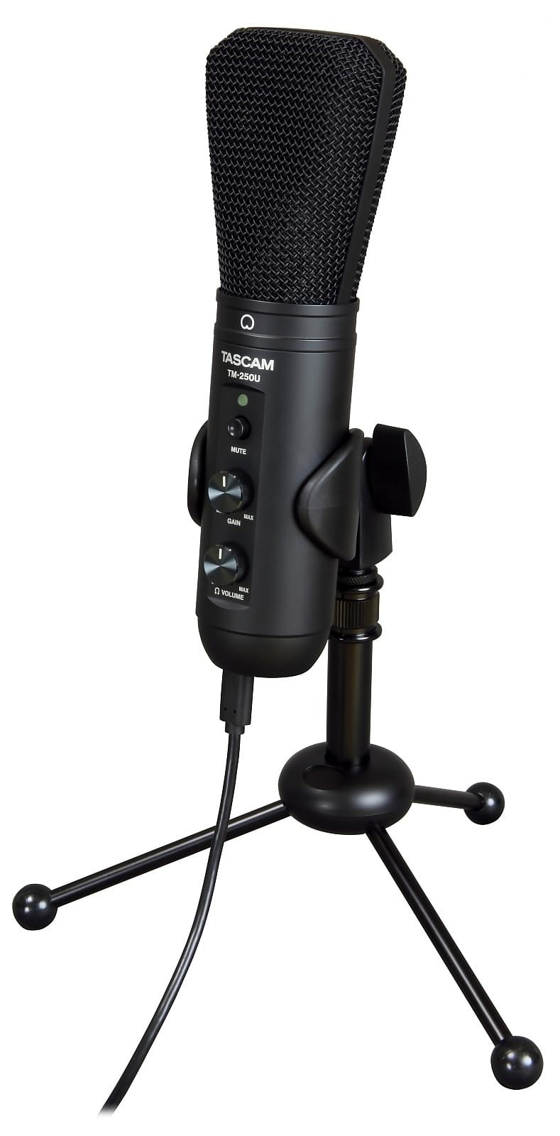 Tascam TM-250U - Mikrofon pojemnościowy do transmisji osobistych oraz komunikacji online