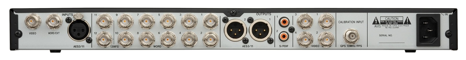 Tascam CG-1800 - generator zegara: 4 wyjścia video sync, 12 wyjść wordclock, 2 wyjścia AES3 lub AES11, 2...