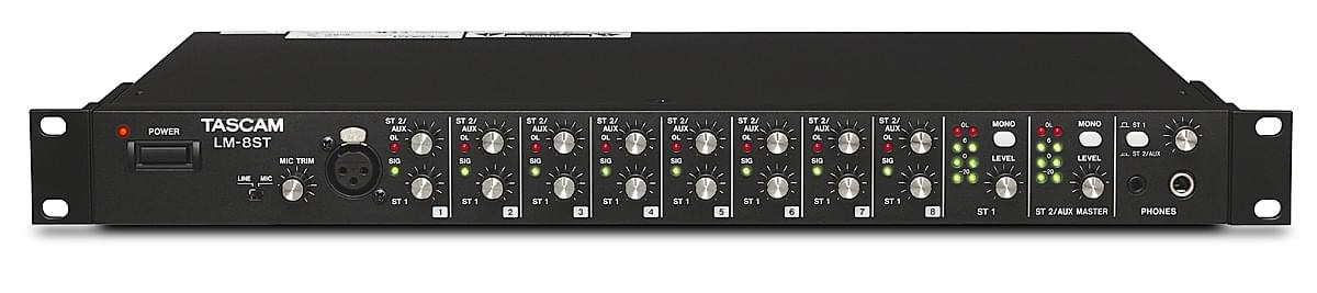 LM-8 ST- mikser fonii Tascam z procesorem efektów